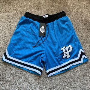 Inaka power retro baby blue shorts